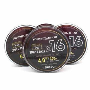 싸파 트리플악셀 16합사 300M 낚시줄 라인 원줄