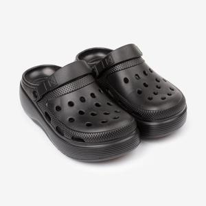 [오베룬][월드컵]남여미끄럼방지키높이통굽웨지클로그샌들블랙 (