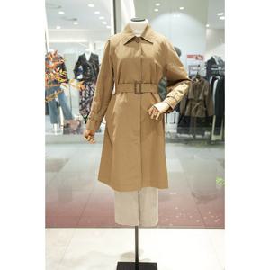 [BCBG][BCBG] A라인 벨티드 싱글 트랜치코트 (A5F8N710) (P00377