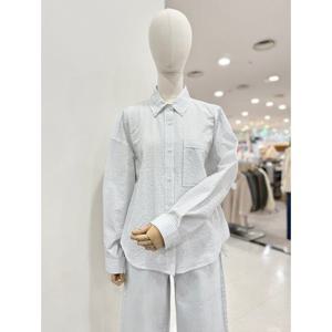 [리스트][LIST] 코튼 스트라이프 스트링 셔츠 TWWSTQ50040