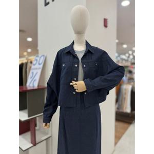 [리스트][LIST] 크롭 오버핏 린넨 셔츠 TWWSTQ50730