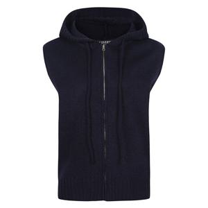 [레코브][레코브] 후드 집업 니트 베스트(LC41D3KV001X)