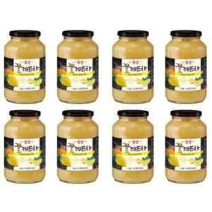 레몬차 꽃샘 꿀레몬차 1kg 8개