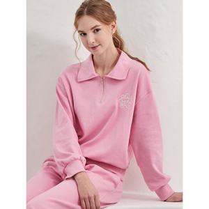 [레코브][레코브] 쉘비 뮤즈 카라 반집업 티셔츠(SB41D3LT009S)