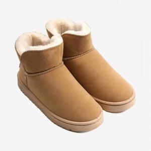 [오베룬][월드컵]여자 겨울 보온방한화 내피보아털 미드컷부츠 (