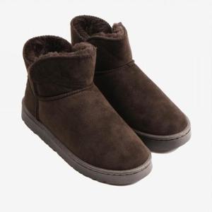 [오베룬][월드컵]여성겨울방한화털퍼안감미니숏로우컷앵클부츠 (