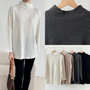 [강물처럼]위쉬몰 LD 하이반폴라골지긴팔티(Q201H510) 빅사이즈