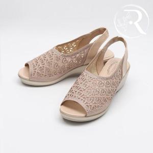 [디자이어로즈][디자이어로즈] 엄마샌들 여름 웨지 시스루 망사