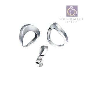 애끼반지 파도 은반지 실버반지 반지 패션반지 민반지 EBS-R-60