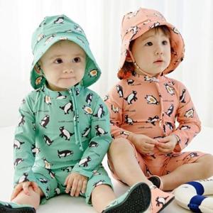 유아수영복 펭귄 아동 래쉬가드(XS-L) 205088