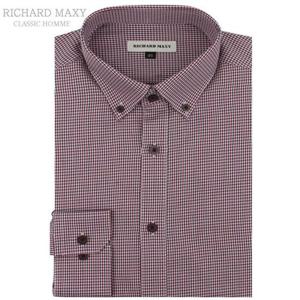 [리차드막시]와인 슬림핏 긴팔 와이셔츠 - 리차드막시 SMA1044 (