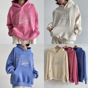 [강물처럼]위쉬몰 PO 스탬양기모주머니후드티(T347H511) 빅사이