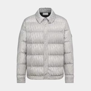 디올 남성 오블리크 패딩 점퍼 그리스 293C436A4462 889