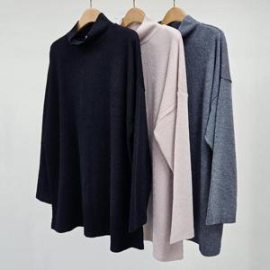 [강물처럼]빅사이즈티 T341L511 올리무지반폴라긴팔티 LD (42504