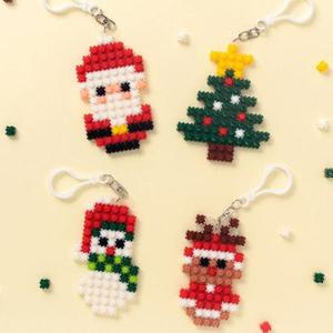 블럭 미니 디폼블럭 크리스마스 도안 세트(4종세트) 8mm