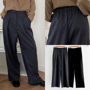 [강물처럼]위쉬몰 LT 애프터핀턱와이드슬랙스(T338H510) 빅사이