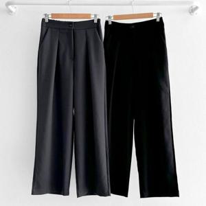 [강물처럼]빅사이즈바지 T338L510 핏감좋은오즈아방팬츠 LT (423