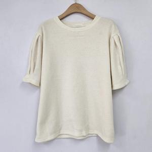 [강물처럼]아이우먼 파이반팔주름루즈핏티 LYT314M510 빅사이즈