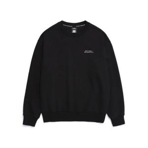 내셔널지오그래픽 NATIONALGEOGRAPHIC N251USW902 라르가 세미오버핏 맨투맨 CARBON BLACK N251USW902198 328256