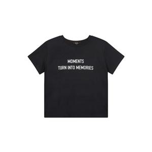 [LAP] 랩 모멘트 후로피 반팔 티셔츠 (AS7CT162)