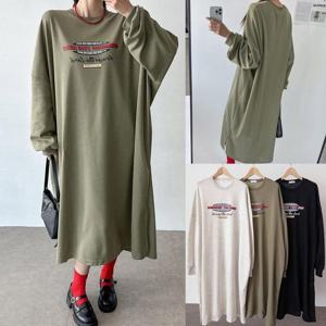 [강물처럼]위쉬몰 NM 워십박시맨투맨원피스(V365H509) 빅사이즈