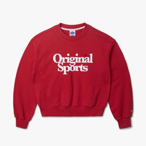 프로스펙스 [WOMEN] CLASSIC LOGO CREWNECK REDE (PO3WT23W712)