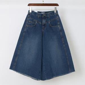 [강물처럼]아이우먼 딜리와이드7부치마바지 LOP893M509 빅사이즈