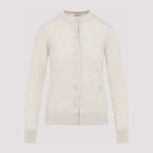 버버리 롱 슬리브 백 슬릿 가디건 8103104 A4186