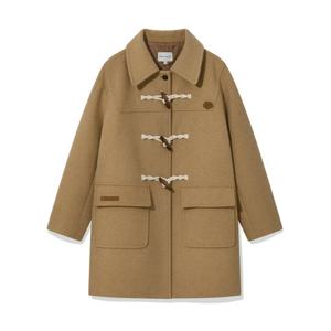 와키윌리 여성 울 더플 미디 코트 B1 WA2504JK67 CE DN