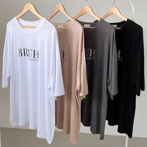 [강물처럼]빅사이즈반팔티 U711L506 브로라운드찰랑티셔츠 RA (3