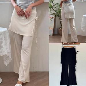 [강물처럼]위쉬몰 YP 아일렛레이어치마바지(U726H506) 빅사이즈