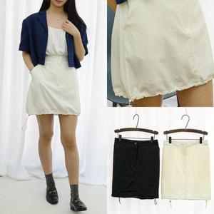 [강물처럼]위쉬몰 LT 타이빈츠스트링스커트(S198H506) 빅사이즈