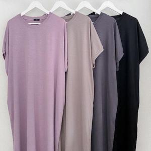 [강물처럼]빅사이즈데일리원피스 U431L506 스무디쿨링루즈원피스