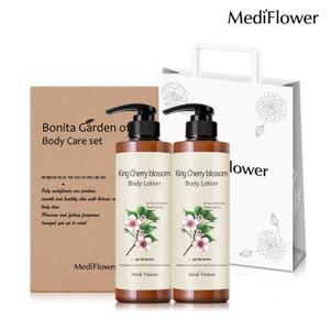 [메디플라워] 보니타 가든 바디케어 2종세트 (로션 킹체리x2)+쇼핑백