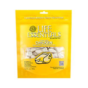 [5개세트] 캣만두 라이프 에센셜 프리즈 드라이드 치킨 142g 고양이 간식