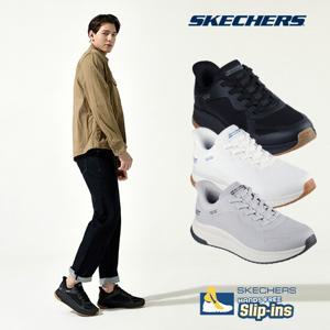 스케쳐스 남성용 밥스 스쿼드 슬립인스 워킹화