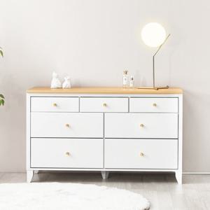 동서가구 해리 1200 와이드 깊은 7단 서랍장 DF921986