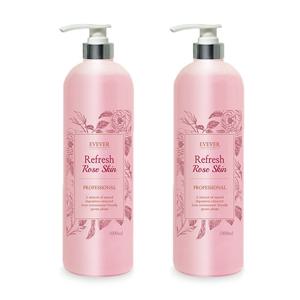 [레디] 이브에버 리프레쉬 로즈 스킨 토너 1000ml 2개 대용량