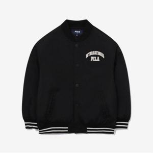 [휠라키즈] 바시티 패딩 점퍼 (FK2JKG1201M_BLK)