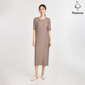 [플리츠미][플리츠미] 숏 슬리브 플리츠 원피스_EPOPS324004