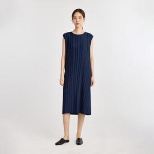 [플리츠미][플리츠미] 슬리브리스 롱 플리츠 원피스_EPOPM324006