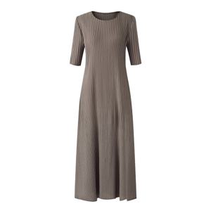 [플리츠미][플리츠미] A라인 플리츠 5부 원피스_EPOPM024001