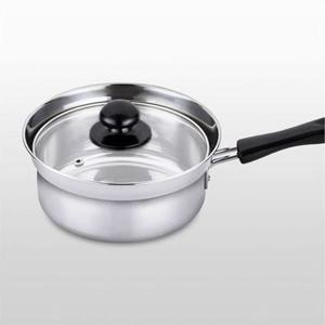 키친플라워 인덕션 냄비 스텐 라면 냄비 편수 16cm