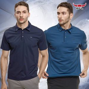 BFL 무더위 남성 냉감 반팔 카라 티셔츠(M5ST09)