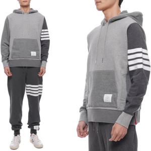 [톰브라운(잡화)]24FW 남성 토널 펀믹스 후드티셔츠 (MJT074F 00535 982 24F)