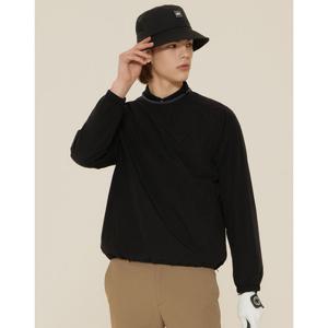 헤지스 골프 24FW 가격인하블랙 남성 바람막이 맨투맨 HUJU4C613BK