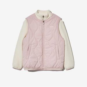 [휠라키즈] 2in1 플리스 맨투맨 조끼 세트 (FK2FTG4201X_SKK)