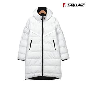 [스콰즈]스콰즈 남녀공용 패딩 투웨이 다운라이크 롱패딩 SWS045