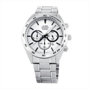 [세이코알바]크로노그래프 남자메탈시계 AT3B29X1