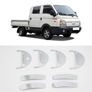 포터2더블캡 크롬 도어캐치몰딩 기스 스크래치